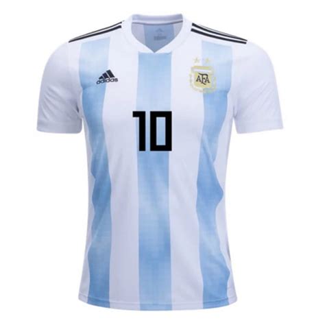 adidas youth argentina lionel messi 10 stadium home replica jersey|adidas argentina jersey.